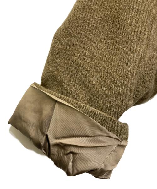 COMOLI（コモリ）COMOLI (コモリ) ウールコットン バルカラーコート グリーン サイズ:1の古着・服飾アイテム