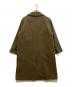 COMOLI (コモリ) ウールコットン バルカラーコート グリーン サイズ:1：40000円