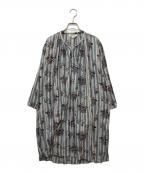 45Rフォーティファイブ・アール）の古着「ブラウスワンピース」｜ブルー