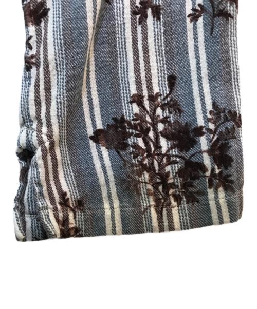 45R（フォーティファイブ・アール）45R (フォーティファイブ・アール) ブラウスワンピース ブルーの古着・服飾アイテム