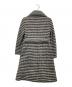 MAX MARA STUDIO (マックスマーラ ストゥディオ) 千鳥格子ウールコート ブルー サイズ:38：15000円