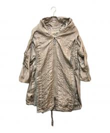 MARITHE+FRANCOIS GIRBAUD（マリテフランソワジルボー）の古着「変形コート」｜ピンク