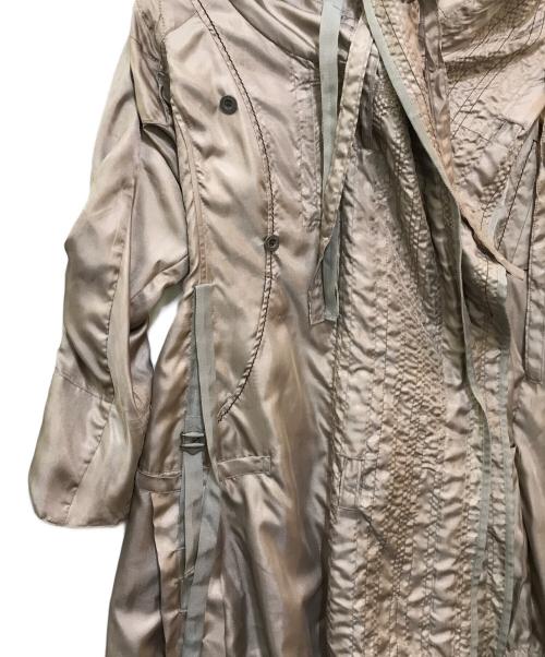 MARITHE+FRANCOIS GIRBAUD（マリテフランソワジルボー）MARITHE+FRANCOIS GIRBAUD (マリテフランソワジルボー) 変形コート ピンク サイズ:Sの古着・服飾アイテム