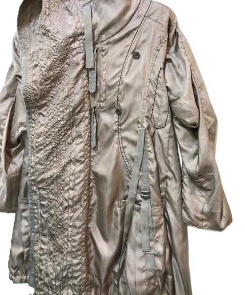 MARITHE+FRANCOIS GIRBAUD（マリテフランソワジルボー）MARITHE+FRANCOIS GIRBAUD (マリテフランソワジルボー) 変形コート ピンク サイズ:Sの古着・服飾アイテム