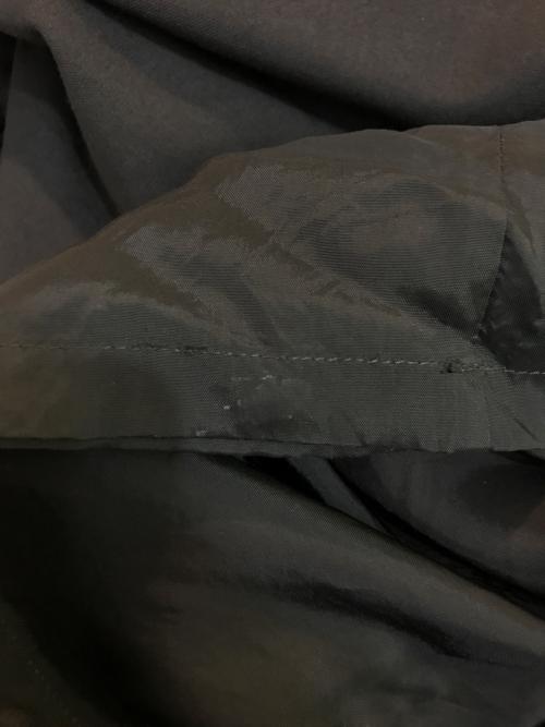 noir kei ninomiya（ノワール ケイ ニノミヤ）noir kei ninomiya (ノワール ケイ ニノミヤ) ラップスカート　3A-S009 ブラック サイズ:Sの古着・服飾アイテム