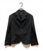 JUNYA WATANABE COMME des GARCONS(ジュンヤワタナベ コムデギャルソン）の古着「フレアテーラードジャケット」｜ブラック