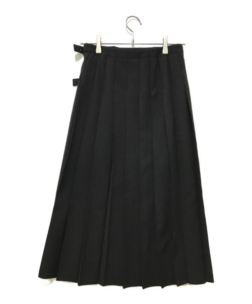 JUNYA WATANABE COMME des GARCONS（(ジュンヤワタナベ コムデギャルソン）JUNYA WATANABE COMME des GARCONS ((ジュンヤワタナベ コムデギャルソン) ラップスカート　JA-S024 ブラック サイズ:XSの古着・服飾アイテム