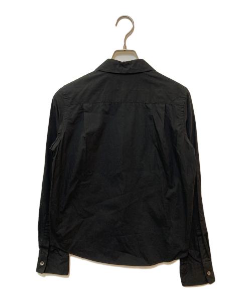 tricot COMME des GARCONS（トリココムデギャルソン）tricot COMME des GARCONS (トリココムデギャルソン) 丸襟シャツ ブラック サイズ:Mの古着・服飾アイテム