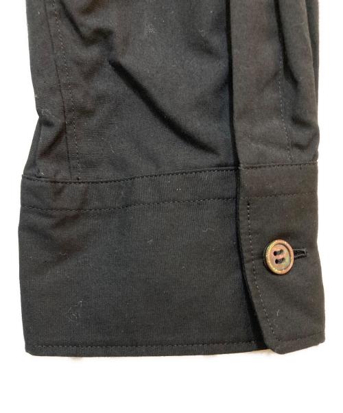 tricot COMME des GARCONS（トリココムデギャルソン）tricot COMME des GARCONS (トリココムデギャルソン) 丸襟シャツ ブラック サイズ:Mの古着・服飾アイテム