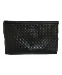 GUCCI（グッチ）の古着「マイクログッチシマショルダーバッグ　607723」｜ブラック