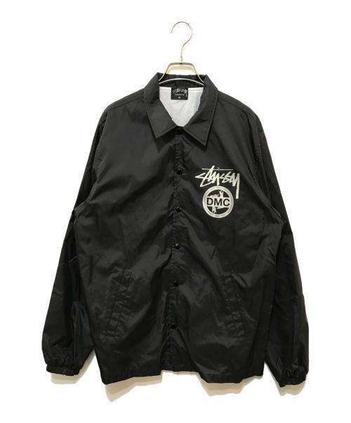 stussy（ステューシー）stussy (ステューシー) DMC JAPAN コーチジャケット ブラック サイズ:Mの古着・服飾アイテム