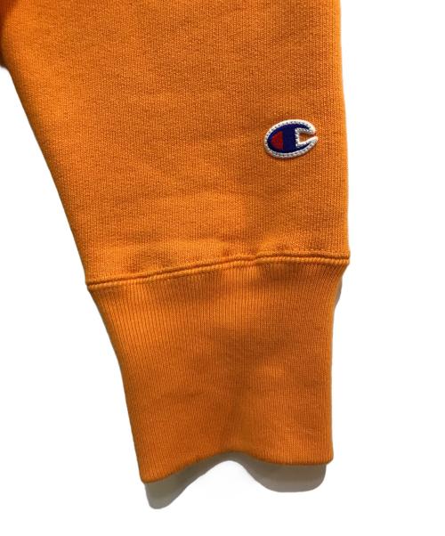 Champion（チャンピオン）Champion (チャンピオン) SOPH. (ソフネット) リバースウィーブクルーネックスウェット C8-A015 オレンジ サイズ:Lの古着・服飾アイテム
