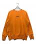 Champion（チャンピオン）の古着「リバースウィーブクルーネックスウェット C8-A015」｜オレンジ