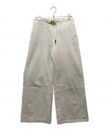 THE NORTHFACE PURPLELABEL（ザ・ノースフェイス パープルレーベル）の古着「ストレッチツイルバギーパンツ　NTW5053N」｜ホワイト