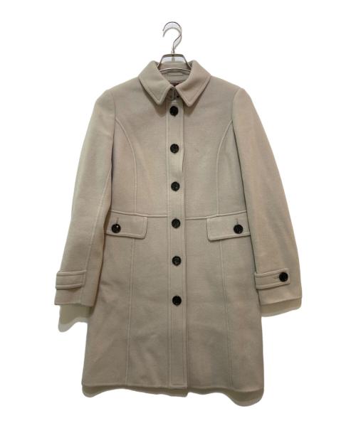 BURBERRY LONDON（バーバリーロンドン）BURBERRY LONDON (バーバリーロンドン) メルトンコート ベージュ サイズ:36の古着・服飾アイテム