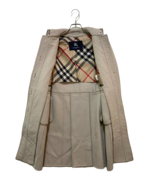 BURBERRY LONDON（バーバリーロンドン）BURBERRY LONDON (バーバリーロンドン) メルトンコート ベージュ サイズ:36の古着・服飾アイテム