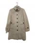 BURBERRY LONDON（バーバリーロンドン）の古着「メルトンコート」｜ベージュ