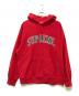 SUPREME（シュプリーム）の古着「Stars Arc Hooded Sweatshirt」｜レッド