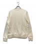 MONCLER (モンクレール) MAGLIA GIROCOLLO ロゴスウェット G20918G00048 アイボリー サイズ:L：20000円