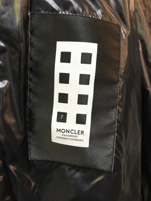 MONCLER GENIUS（モンクレール ジーニアス）MONCLER GENIUS (モンクレール ジーニアス) FRAGMENT DESIGN (フラグメントデザイン) TRANCE GIUBBOTTO スーベニアジャケット E109U4010250 ブラック サイズ:2の古着・服飾アイテム