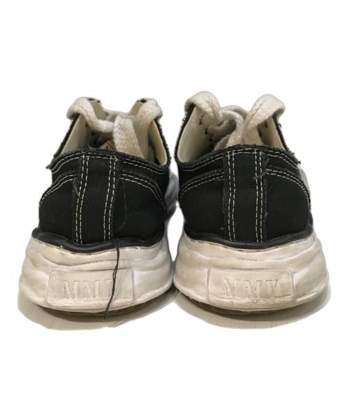 Maison MIHARA YASUHIRO（メゾン ミハラ ヤスヒロ）Maison MIHARA YASUHIRO (メゾン ミハラ ヤスヒロ) PETERSON LOW/ORIGINAL SOLE CANVAS LOWCUT SNEAKER　A01FW702 ブラック サイズ:42の古着・服飾アイテム