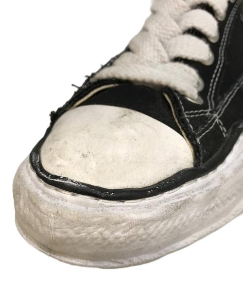 Maison MIHARA YASUHIRO（メゾン ミハラ ヤスヒロ）Maison MIHARA YASUHIRO (メゾン ミハラ ヤスヒロ) PETERSON LOW/ORIGINAL SOLE CANVAS LOWCUT SNEAKER　A01FW702 ブラック サイズ:42の古着・服飾アイテム
