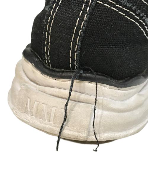 Maison MIHARA YASUHIRO（メゾン ミハラ ヤスヒロ）Maison MIHARA YASUHIRO (メゾン ミハラ ヤスヒロ) PETERSON LOW/ORIGINAL SOLE CANVAS LOWCUT SNEAKER　A01FW702 ブラック サイズ:42の古着・服飾アイテム