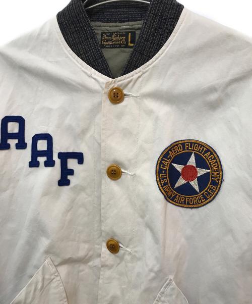 BUZZ RICKSON'S（バズリクソンズ）BUZZ RICKSON'S (バズリクソンズ) フライトアカデミージャケット ベージュ サイズ:Lの古着・服飾アイテム