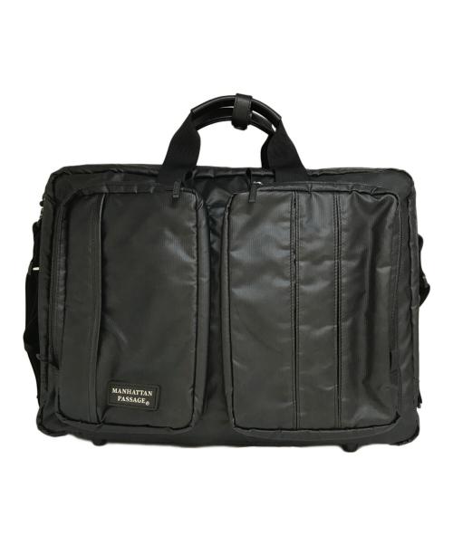 MANHATTAN PASSAGE（マンハッタン・パッセージ）MANHATTAN PASSAGE (マンハッタン・パッセージ) “ゼロ”3WAYブリーフケース　＃3275 ブラックの古着・服飾アイテム