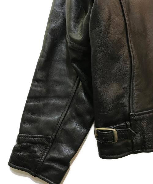 VANSON（バンソン）VANSON (バンソン) シングルライダースジャケット ブラック サイズ:36の古着・服飾アイテム