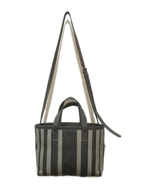 BALENCIAGA（バレンシアガ）BALENCIAGA (バレンシアガ) バルベス スモール2WAYバッグ 671404 グレーの古着・服飾アイテム