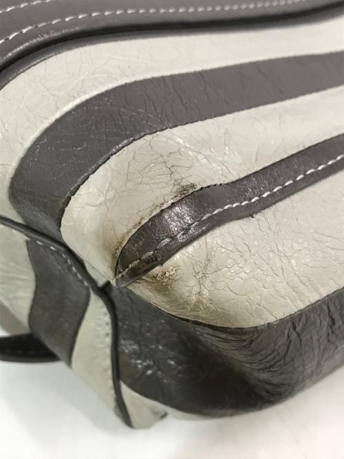 BALENCIAGA（バレンシアガ）BALENCIAGA (バレンシアガ) バルベス スモール2WAYバッグ 671404 グレーの古着・服飾アイテム