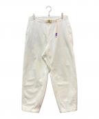 THE NORTHFACE PURPLELABELザ・ノースフェイス パープルレーベル）の古着「Denim Wide Tapered Pants　NT5257N」｜ホワイト