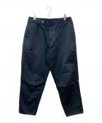 Graphpaperグラフペーパー）の古着「Finx Original Wide Pants」｜ネイビー