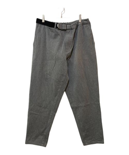 Graphpaper（グラフペーパー）Graphpaper (グラフペーパー) Colorfast Denim Chef Pants グレー サイズ:FREEの古着・服飾アイテム