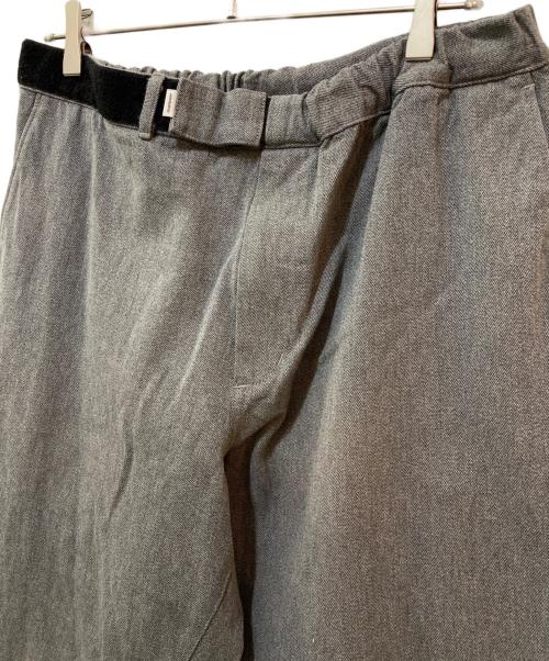 Graphpaper（グラフペーパー）Graphpaper (グラフペーパー) Colorfast Denim Chef Pants グレー サイズ:FREEの古着・服飾アイテム