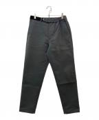 Graphpaperグラフペーパー）の古着「Triple Cloth Slim Chef Pants　GM203-40097B」｜グレー