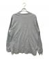 BUDSPOOL (バッズプール) logo l/s tee グレー サイズ:XL：6000円