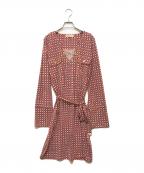 MICHAEL KORSマイケル・コース）の古着「格子プリントワンピース」｜レッド