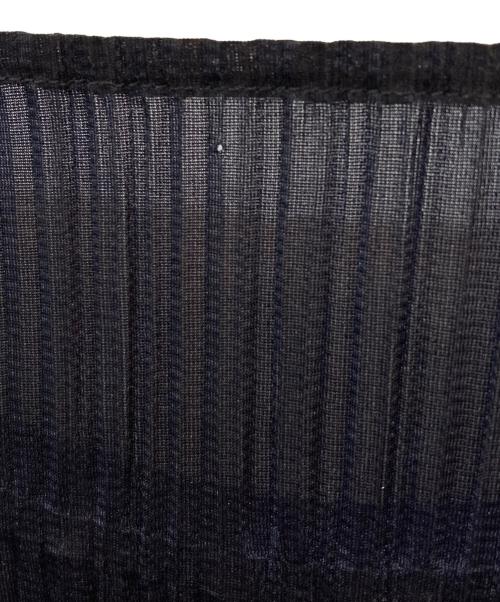 PLEATS PLEASE（プリーツプリーズ）PLEATS PLEASE (プリーツプリーズ) プリーツカットソー ネイビー サイズ:4の古着・服飾アイテム