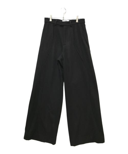 GOAT ESSENCE（ゴートエッセンス）GOAT ESSENCE (ゴートエッセンス) TUCK WIDE PANTS　GE0008 ブラック サイズ:2の古着・服飾アイテム