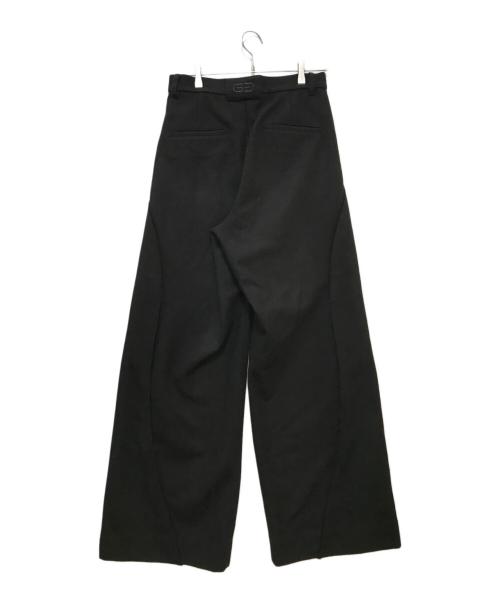 GOAT ESSENCE（ゴートエッセンス）GOAT ESSENCE (ゴートエッセンス) TUCK WIDE PANTS　GE0008 ブラック サイズ:2の古着・服飾アイテム