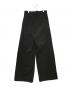 GOAT ESSENCE (ゴートエッセンス) TUCK WIDE PANTS　GE0008 ブラック サイズ:2：23000円