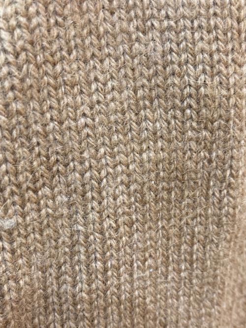 Saint Laurent Paris（サンローランパリ）Saint Laurent Paris (サンローランパリ) クルーネックニット　437267 Y1PV1 ブラウン サイズ:XSの古着・服飾アイテム