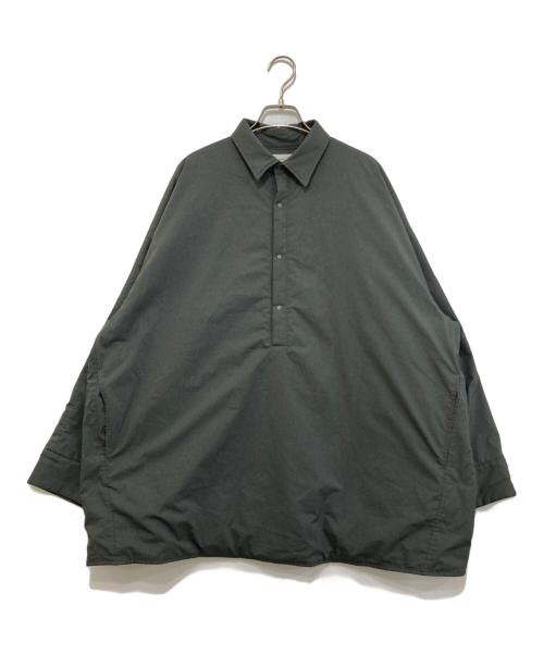 Graphpaper（グラフペーパー）Graphpaper (グラフペーパー) ハーフボタンプルオーバージャケット グレー サイズ:2の古着・服飾アイテム