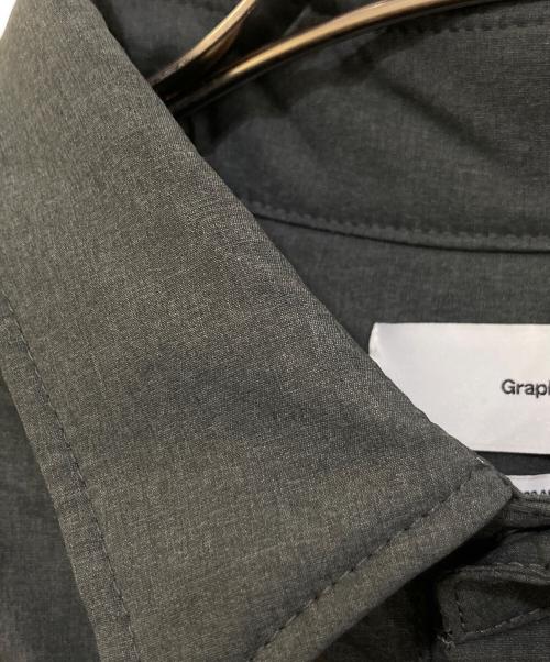 Graphpaper（グラフペーパー）Graphpaper (グラフペーパー) ハーフボタンプルオーバージャケット グレー サイズ:2の古着・服飾アイテム