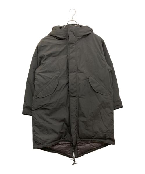 nanamica（ナナミカ）nanamica (ナナミカ) GORE-TEX Long Down Coat　SUBF277 グレー サイズ:Mの古着・服飾アイテム