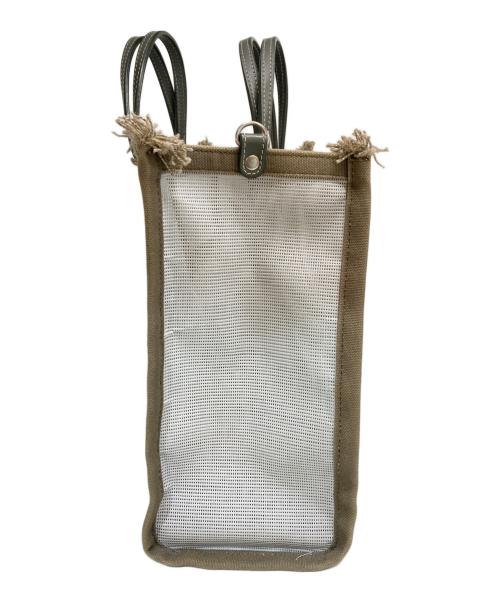 A VACATION（ア ヴァケーション）A VACATION (ア ヴァケーション) Demi-Luxe BEAMS (デミルクス ビームス) 別注 TANK MESH ベージュの古着・服飾アイテム