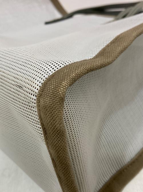 A VACATION（ア ヴァケーション）A VACATION (ア ヴァケーション) Demi-Luxe BEAMS (デミルクス ビームス) 別注 TANK MESH ベージュの古着・服飾アイテム