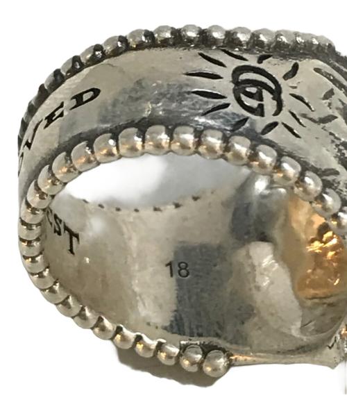 GUCCI（グッチ）GUCCI (グッチ) ANGER FOREST EAGLE HEAD リング シルバー サイズ:18号の古着・服飾アイテム